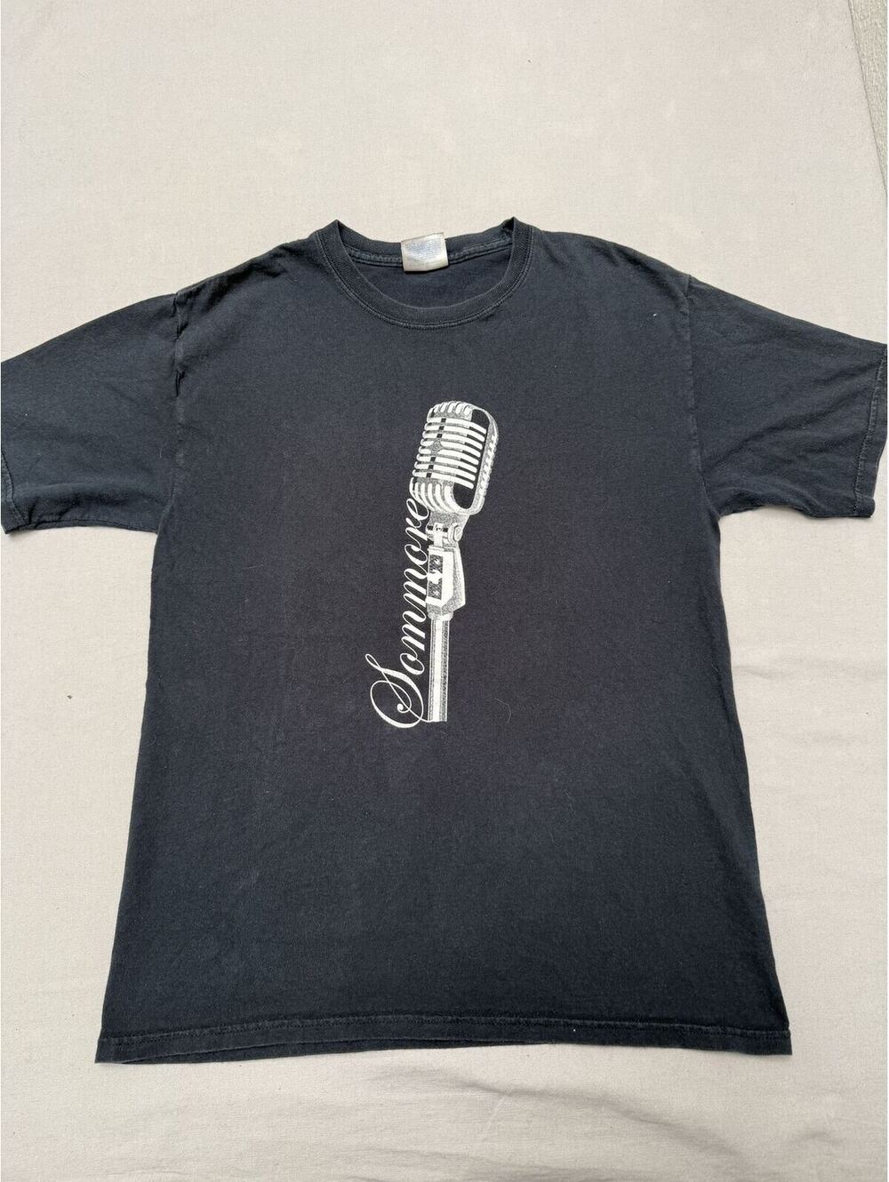 Vintage Microphone Stand T-shirt Sommore Comedian Tee - M